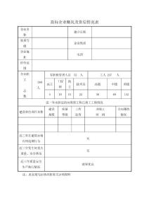 投標(biāo)企業(yè)概況及資信情況表