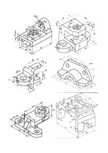 CAD CAM練習(xí)題實(shí)體造型