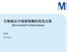 殘留核酸的高效去除及生物制品的高效純化