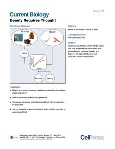 Current-Biology_2017_Beauty-Requires-Thought