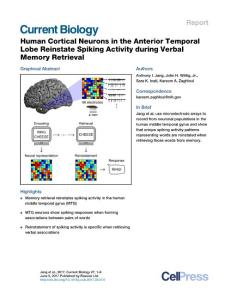 Current-Biology_2017_Human-Cortical-Neurons-in-the-Anterior-Temporal-Lobe-Reinstate-Spiking-Activity-during-Verbal-Memory-Retrieval