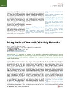 Immunity_2016_Taking-the-Broad-View-on-B-Cell-Affinity-Maturation