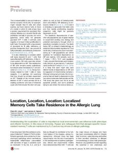Immunity_2016_Location-Location-Location-Localized-Memory-Cells-Take-Residence-in-the-Allergic-Lung