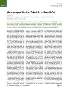 Immunity_2016_Macrophages-Choice-Take-It-In-or-Keep-It-Out