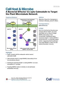 Cell-Host-Microbe_2016_A-Bacterial-Effector-Co-opts-Calmodulin-to-Target-the-Plant-Microtubule-Network