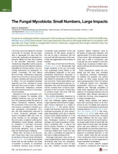 Cell-Host-Microbe_2016_The-Fungal-Mycobiota-Small-Numbers-Large-Impacts