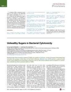 Cell-Host-Microbe_2016_Unhealthy-Sugars-in-Bacterial-Cytotoxicity