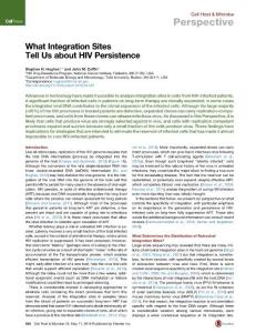 Cell-Host-Microbe_2016_What-Integration-Sites-Tell-Us-about-HIV-Persistence