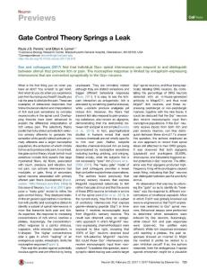 Neuron_2017_Gate-Control-Theory-Springs-a-Leak