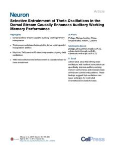 Neuron_2017_Selective-Entrainment-of-Theta-Oscillations-in-the-Dorsal-Stream-Causally-Enhances-Auditory-Working-Memory-Performance