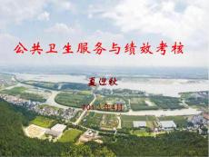 公共衛(wèi)生服務(wù)與績效考核2.ppt