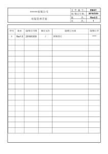 iso14001-2015環境管理手冊