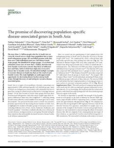 ng.3917-The promise of discovering population-specific disease-associated genes in South Asia