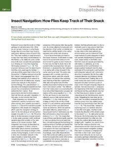 Current-Biology_2017_Insect-Navigation-How-Flies-Keep-Track-of-Their-Snack