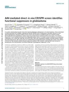 nn.4620-AAV-mediated direct in vivo CRISPR screen identifies functional suppressors in glioblastoma