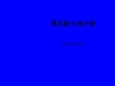 重庆新天地项目介绍