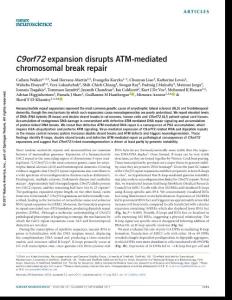 nn.4604-C9orf72 expansion disrupts ATM-mediated chromosomal break repair