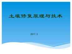 土壤修复技术-培训ppt
