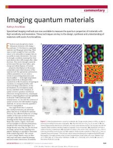 nmat5018-Imaging quantum materials