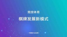 竞技体育——棋牌发展新模式—中国智力运动网总裁袁广华