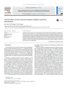 Thermal-effects-on-the-structural-response-of-planar-serpentine-interconnects_2018_International-Journal-of-Mechanical-Sciences