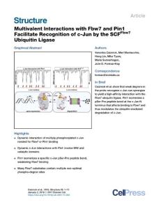 Multivalent-Interactions-with-Fbw7-and-Pin1-Facilitate-Recognitio_2017_Struc
