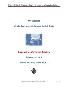 Dresner移動Bi咨詢報告（英文版）