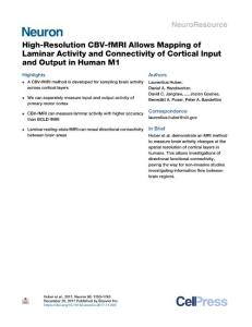 High-Resolution-CBV-fMRI-Allows-Mapping-of-Laminar-Activity-and-Con_2017_Neu