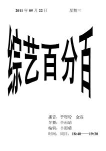 20110522綜藝百分百