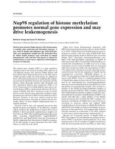 Genes Dev.-2017-Sump-2201-3-Nup98 regulation of histone methylation promotes normal gene expression and may drive leukemogenesis