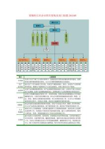 某锦纶长丝企业组织架构及部门职能201105