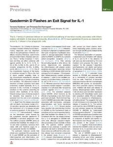 Gasdermin-D-Flashes-an-Exit-Signal-for-IL-1_2018_Immunity
