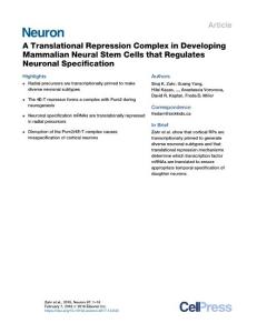 A-Translational-Repression-Complex-in-Developing-Mammalian-Neural-S_2018_Neu