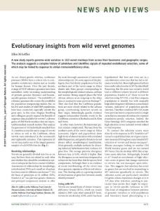 ng.3992-Evolutionary insights from wild vervet genomes