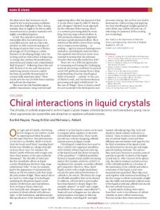 nmat5055-Colloids- Chiral interactions in liquid crystals