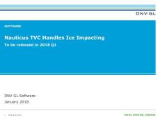 Nauticus TVC Handles Ice Impacting