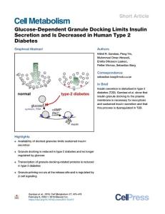 Glucose-Dependent-Granule-Docking-Limits-Insulin-Secretion-an_2018_Cell-Meta