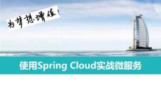 使用Spring Cloud实战微服务