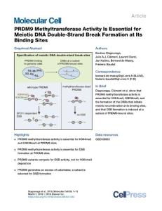 PRDM9-Methyltransferase-Activity-Is-Essential-for-Meiotic-DNA-D_2018_Molecul