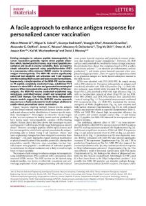 nmat.2018-A facile approach to enhance antigen response for personalized cancer vaccination