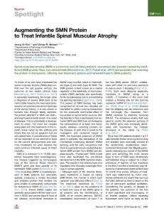 Augmenting-the-SMN-Protein-to-Treat-Infantile-Spinal-Muscular-Atr_2018_Neuro
