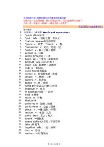 外研初一上單詞表(點(diǎn)擊自動(dòng)朗誦)