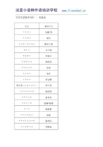 日語生活場景詞匯——化妝品.doc