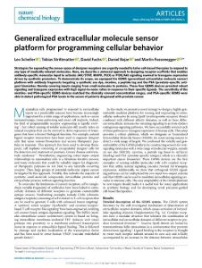 nchembio.2018-Generalized extracellular molecule sensor platform for programming cellular behavior