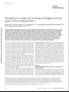 nbt.4103-Simultaneous single-cell profiling of lineages and cell types in the vertebrate brain