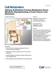 Aldolase-B-Mediated-Fructose-Metabolism-Drives-Metabolic-Repro_2018_Cell-Met