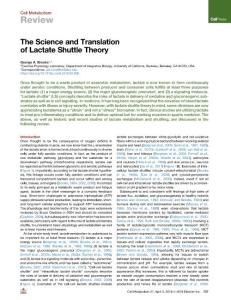 The-Science-and-Translation-of-Lactate-Shuttle-Theory_2018_Cell-Metabolism