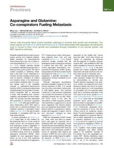 Asparagine-and-Glutamine--Co-conspirators-Fueling-Metasta_2018_Cell-Metaboli