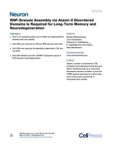 RNP-Granule-Assembly-via-Ataxin-2-Disordered-Domains-Is-Required-fo_2018_Neu