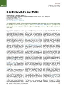 IL-33-Deals-with-the-Gray-Matter_2018_Immunity
